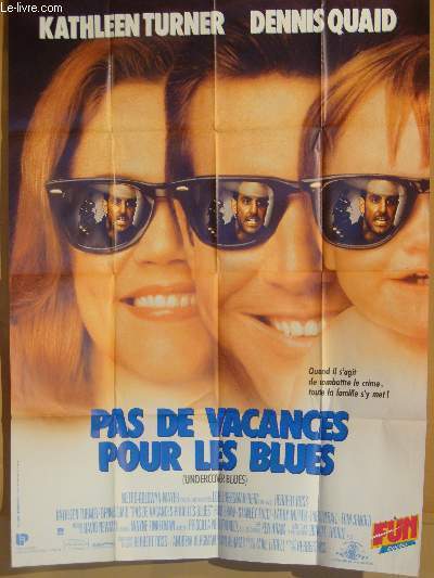 AFFICHE DE CINEMA - PAS DE VACANCES POUR LES BLUES - UNDERCOVER BLUES