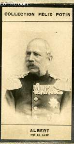 PHOTO ANCIENNE ALBERT ROI DE SAXE