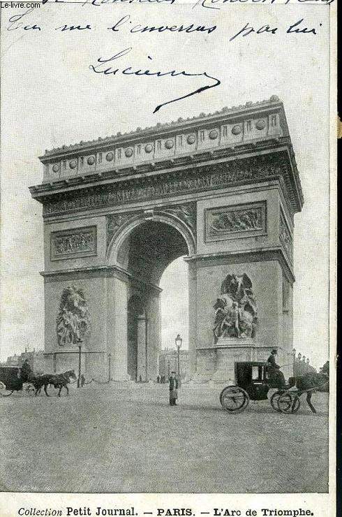 CARTE POSTALE - PARIS - L'ARC DE TRIOMPHE