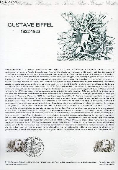 DOCUMENT PHILATELIQUE OFFICIEL N45-85 - GUSTAVE EIFFEL 1832-1923 (N2230 YVERT ET TELLIER)