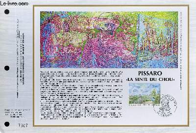 FEUILLET ARTISTIQUE PHILATELIQUE - CEF - N 579 - PISSARO 