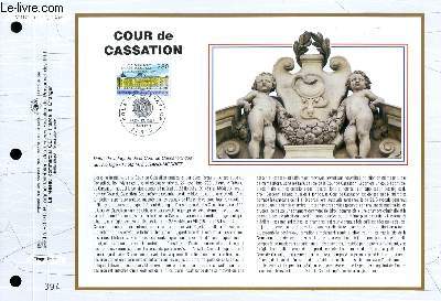 FEUILLET ARTISTIQUE PHILATELIQUE - CEF - N 1174 - COURS DE CASSATION