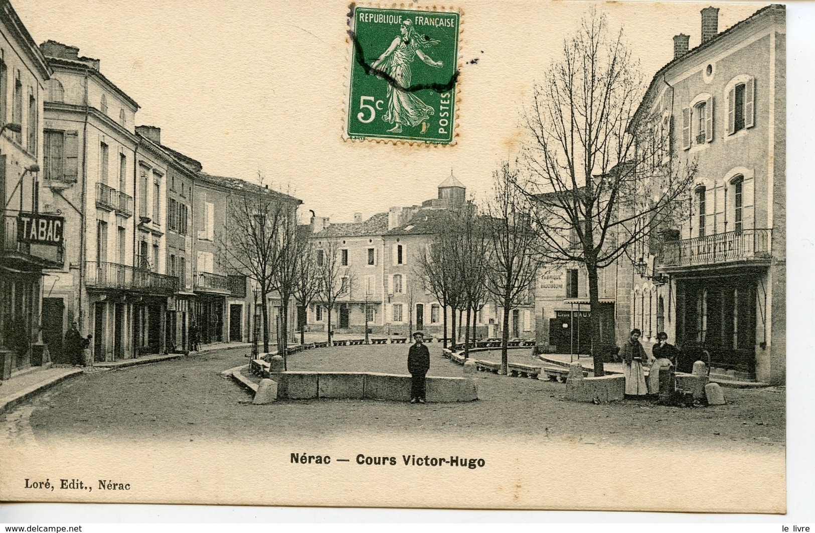 CPA 47 NERAC. COURS VICTOR HUGO 1908