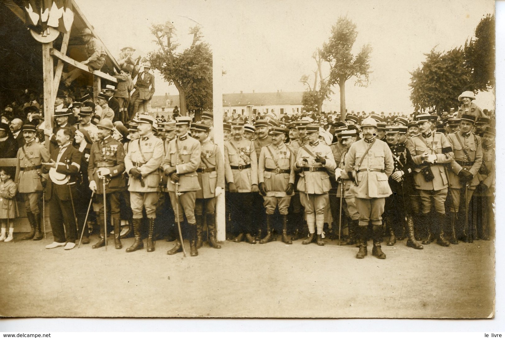 CPA PHOTO WW1 68 MULHOUSE. DEFILE LIBERATION PROBABLEMENT 1918