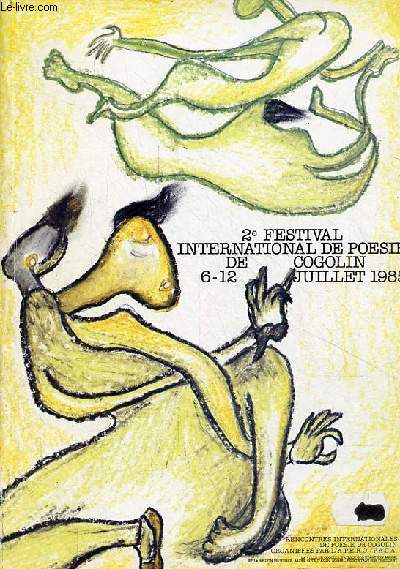 2e festival international de posie de Cogolin 6-12 juillet 1985.