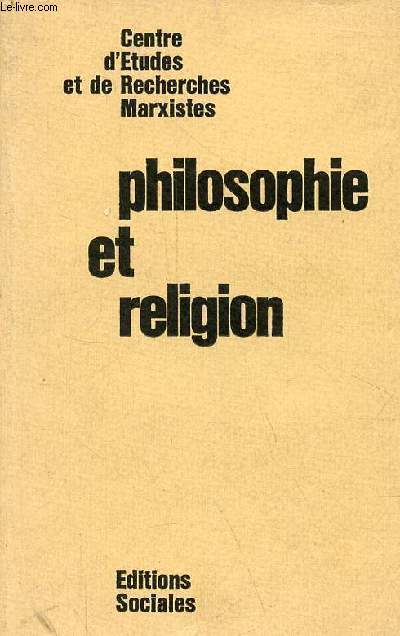 Philosophie et religion - cycle de confrences.