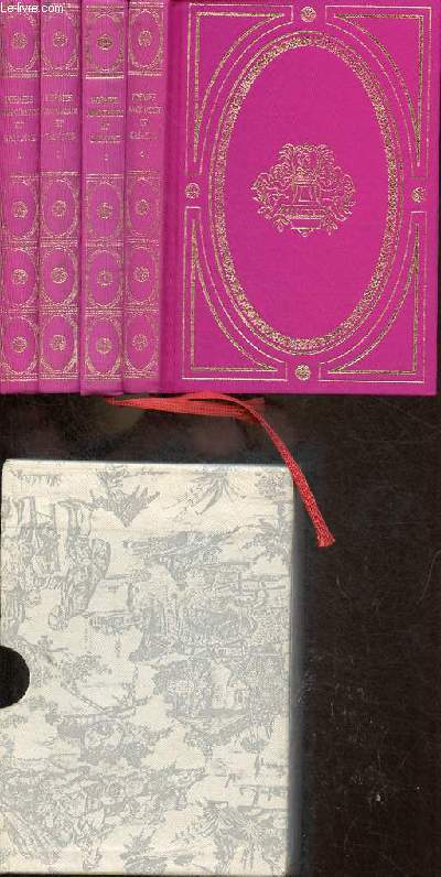 Pomes amoureux et galants - 4 tomes (4 volumes) - tome 1+2+3+4.