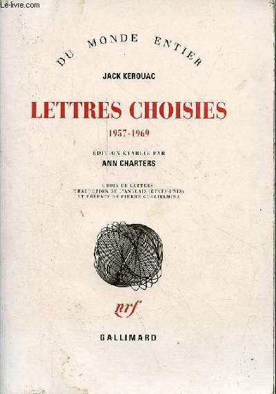 Lettres choisies 1957-1969 - Collection 