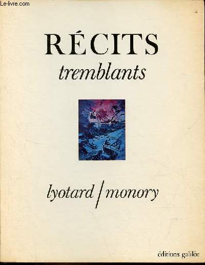 Rcits tremblants - Collection 