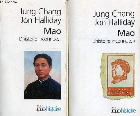 Mao l'histoire inconnue - Tome 1 + Tome 2 (2 volumes) - Collection folio histoire n182-183.