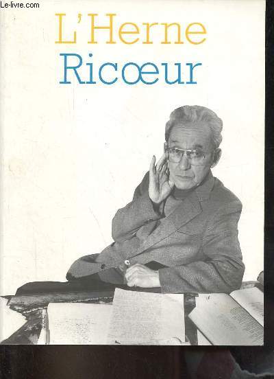 Paul Ricoeur - Les Cahiers de l'Herne n81.
