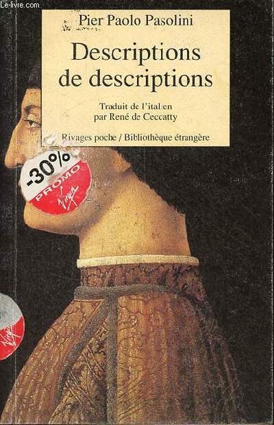 Descriptions de descriptions - Collection rivages poche bibliothque trangre n168.