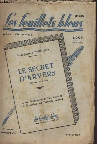 Le secret d'Arvers suivi de Les dames du palais par COLETTE YVER.