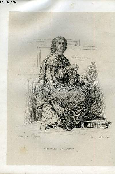 EXTRAIT DU PLUTARQUE FRANCAIS TOME 3 - Vies des hommes et des femmes illustres de la France depuis le cinquime sicle jusqu' nos jours. NICOLAS POUSSIN, NE EN 1594, MORT EN 1665