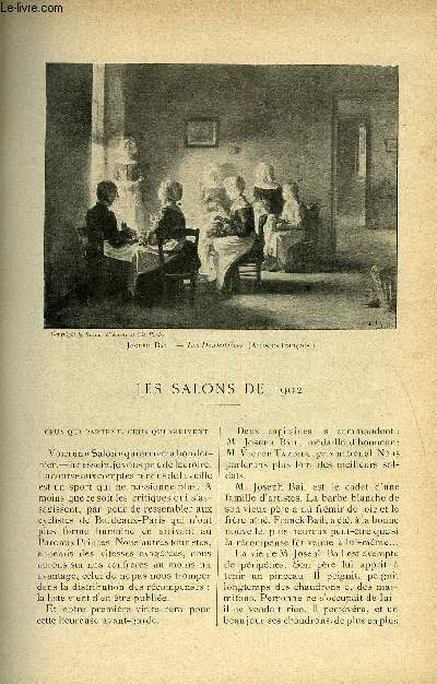 LE MONDE MODERNE TOME 16 - LES SALONS DE 1902