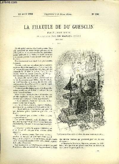 SUPPLEMENT A LA REVUE MAME N 290 - La filleule de Du Guesclin (suite) V. Les pousailles par Pierre Mael, illustrations de Marcel Pille