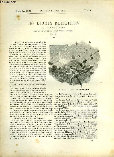 SUPPLEMENT A LA REVUE MAME N 315 - Les libres burghers (suite) par G. Saint-Yves, illustrations d'Alfred Paris