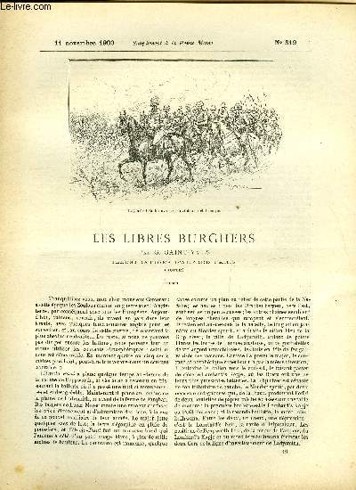SUPPLEMENT A LA REVUE MAME N 319 - Les libres burghers (suite) III. Artilleurs, a vos pices ! par G. Saint-Yves, illustrations d'Alfred Paris