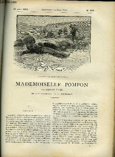 SUPPLEMENT A LA REVUE MAME N 390 - Mademoiselle Pompo par Pierre Mal, illustrations de G. Dutriac, I. Orpheline, II. Mademoiselle Pompon