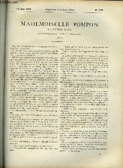 SUPPLEMENT A LA REVUE MAME N 398 - Mademoiselle Pompo (suite) par Pierre Mal, illustrations de G. Dutriac