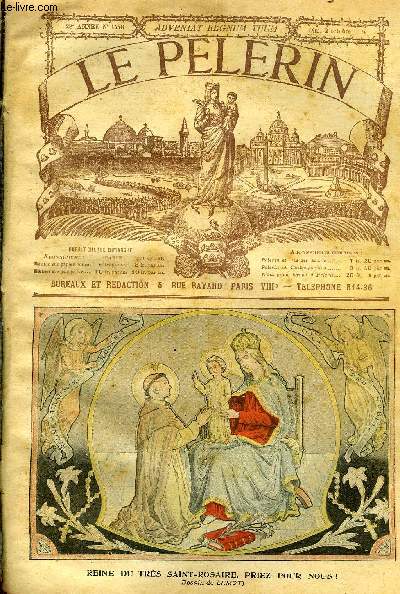 Le Plerin n 1448 - Le Rosaire, La guerre en Mandchourie, Odieuses profanations, Le colosse d'argile (suite) par Jean Desmauvrets