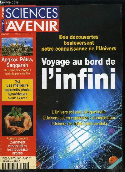 Sciences et avenir n 641 - Esprance de vie : l'Afrique retourne au Moyen Age, Pompi : la villa des pas perdus, Recherche : la France et l'Europe des sciences, Voyage au bord de l'infini, L'Univers est plat mais de quel cot ?, Avant le Big Bang