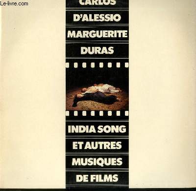 DISQUE VINYLE 33T INDIAN SONG ET AUTRES MUSIQUES DE FILMS / WONDERFUL MARIE / FRANGISD / CHARLESTON / VERA BAXTER....