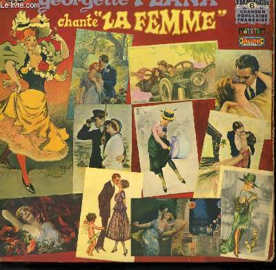 DISQUE VINYLE 33T  CHANTE LE FEMME / ZAZA / MARITZA / HISTOIRES DE POUPEES / LES BIJOUX / PRIMAVERA / LES NUITS A SEVILLE...