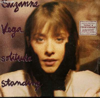 DISQUE VINYLE 33T TOM'S DINER / LUKA / IN THE EYE / GYPSY / SOLITUDE STANDING...