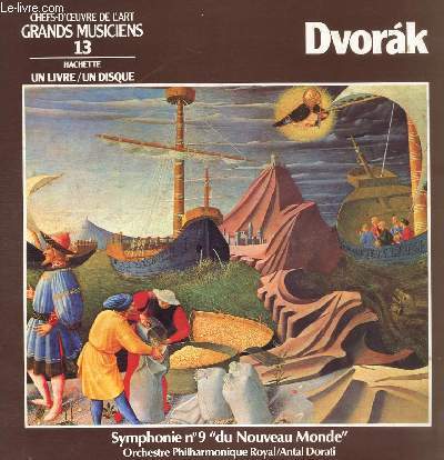 DISQUE VINYLE 33T COUVERTURE: FRA ANGELICO, SAINTNICOLAS FAIT DECHARGER LE BLE ET SAUVE UN NAVIRE DU NAUFRAGE. ROME, PINACOTHEQUE DU VATICAN. FABRICATION: ANDRE BONNION. ADMINISTRATION: FRANCIS MOREL.