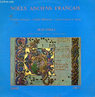 DISQUE VINYLE 33T NOELS ANCIENS FRANCAIS.