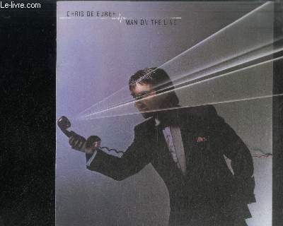 DISQUE VINYLE 33T : MAN ON THE LINE - The ectasy of flight (I love the night), Sight and touche, Taking it to the top, The head and the heart, The sound of a gun, High on emotion, Much more than this, Man on the line, Moonlight and vodka,Transmission ends