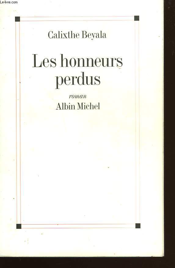 LES HONNEURS PERDUS.