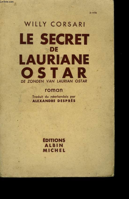 LE SECRET DE LAURIANNE OSTAR.