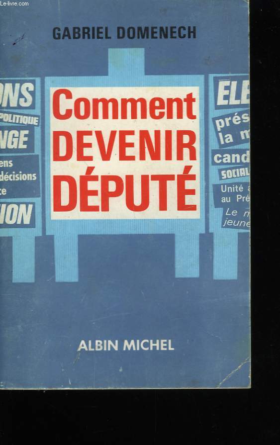 comment devenir depute