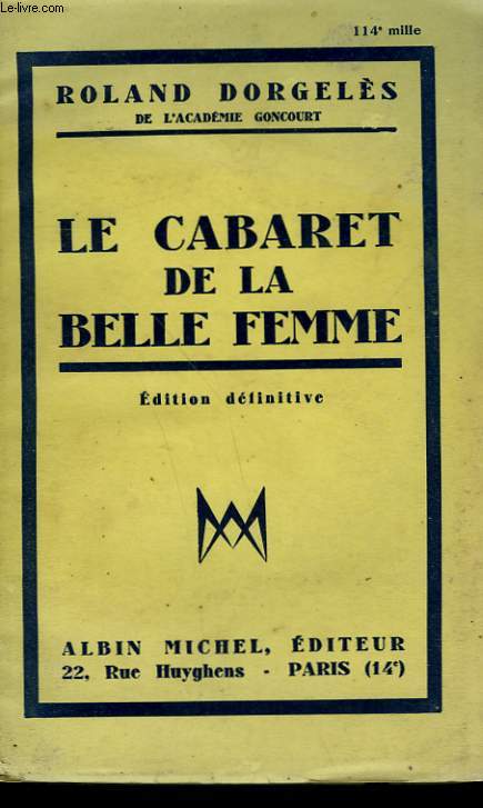 LE CABARET DE LA BELLE FEMME.