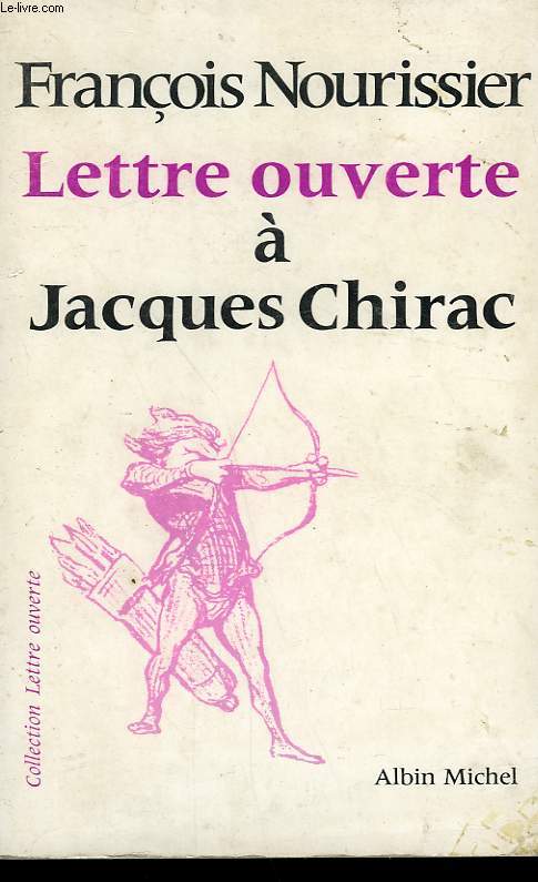 LETTRE OUVERTE A JACQUES CHIRAC.