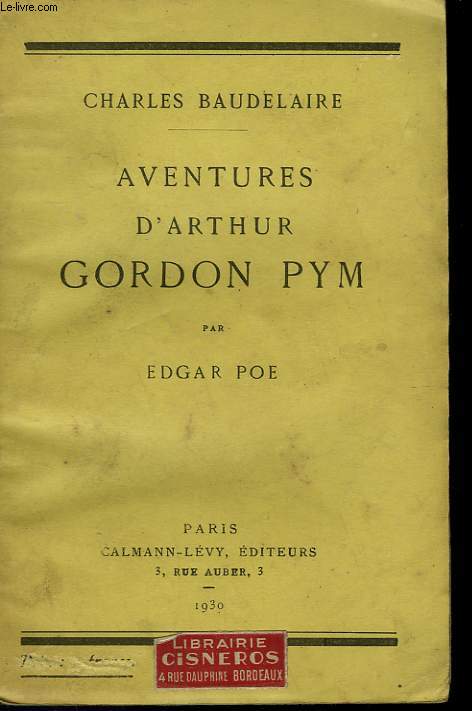 AVENTURES D'ARTHUR GORDON PYM.