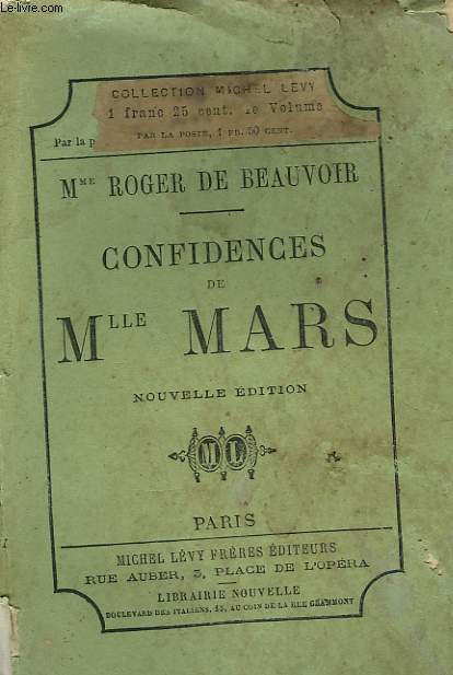 CONFIDENCES DE MLLE MARS.
