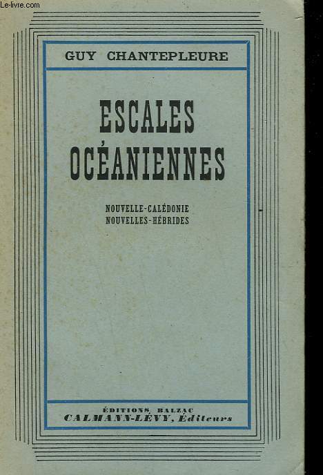 ESCALES OCEANIENNES.