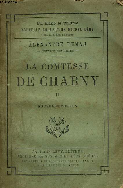 LA COMTESSE DE CHARNY. TOME 2.