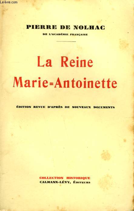 LA REINE MARIE-ANTOINETTE.