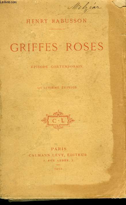 GRIFFES ROSES.