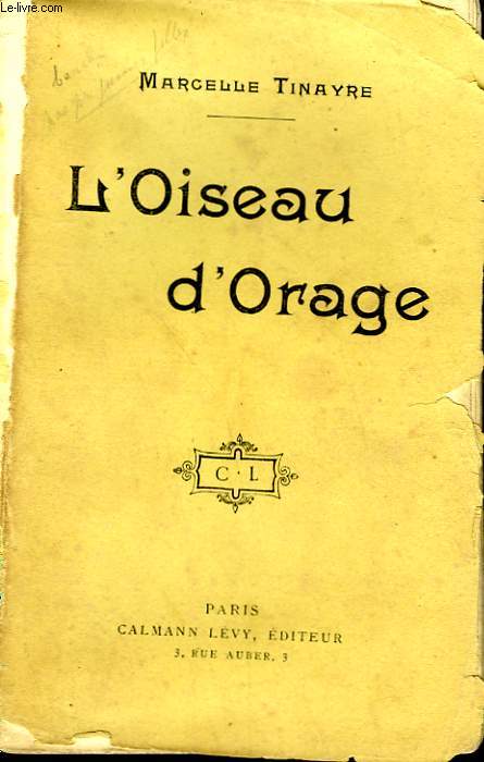 L'OISEAU D'ORAGE.