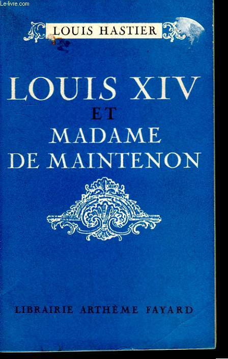 LOUIS XIV ET MADAME DE MAINTENON.