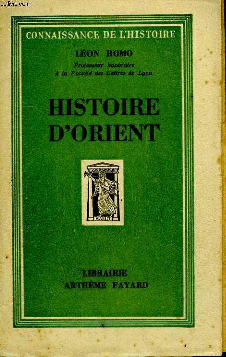 HISTOIRE D'ORIENT.