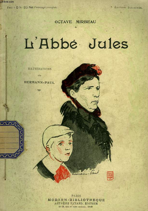 L'ABBE JULES. COLLECTION MODERN BIBLIOTHEQUE.