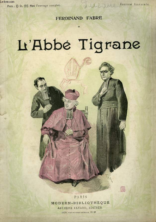 L'ABBE TIGRANE. COLLECTION MODERN BIBLIOTHEQUE.
