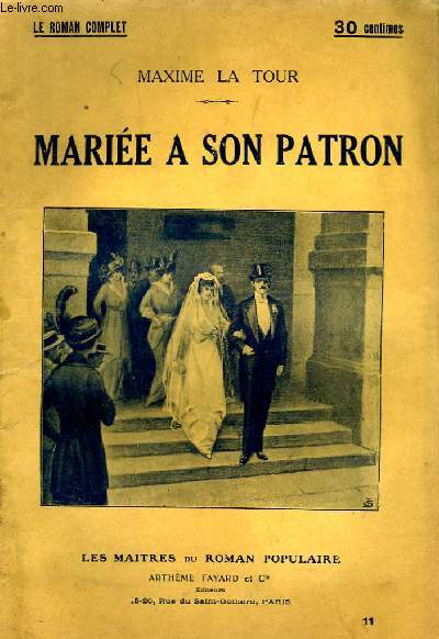 MARIEE A SON PATRON.