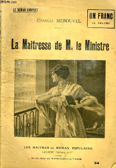 LA MAITRESSE DE M. LE MINISTRE.
